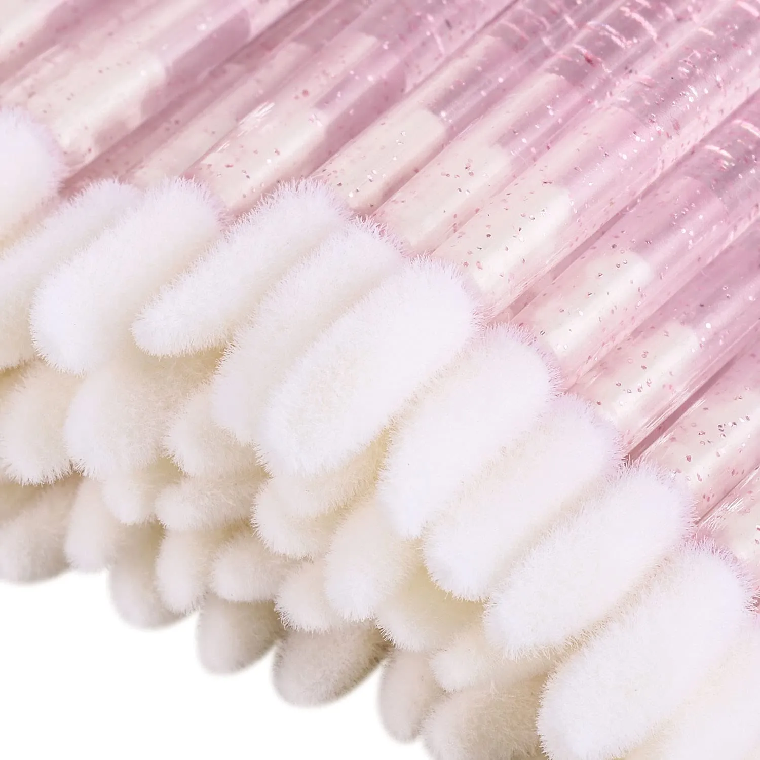 100 Disposable Lip Brushes, Lipstick Applicator, Lip Gloss Wands Pink Tbestmax 1Pink