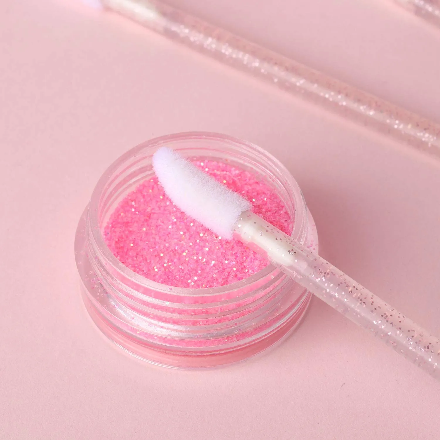 100 Disposable Lip Brushes, Lipstick Applicator, Lip Gloss Wands Pink Tbestmax 1Pink