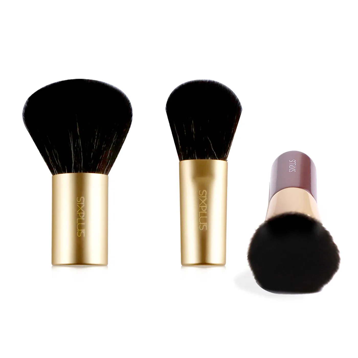 3Pcs portable Makeup Brush set