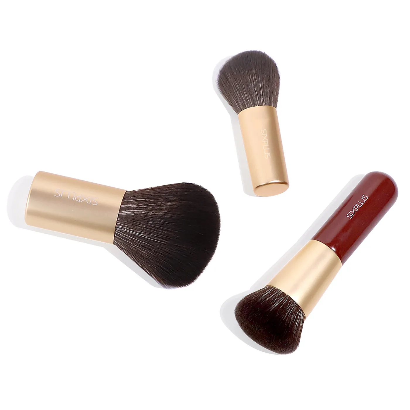 3Pcs portable Makeup Brush set