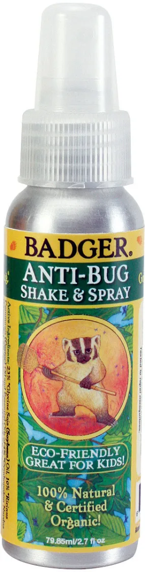 Badger Anti-Bug Travel Kit: Balm and Spray Insect Repellent Set
