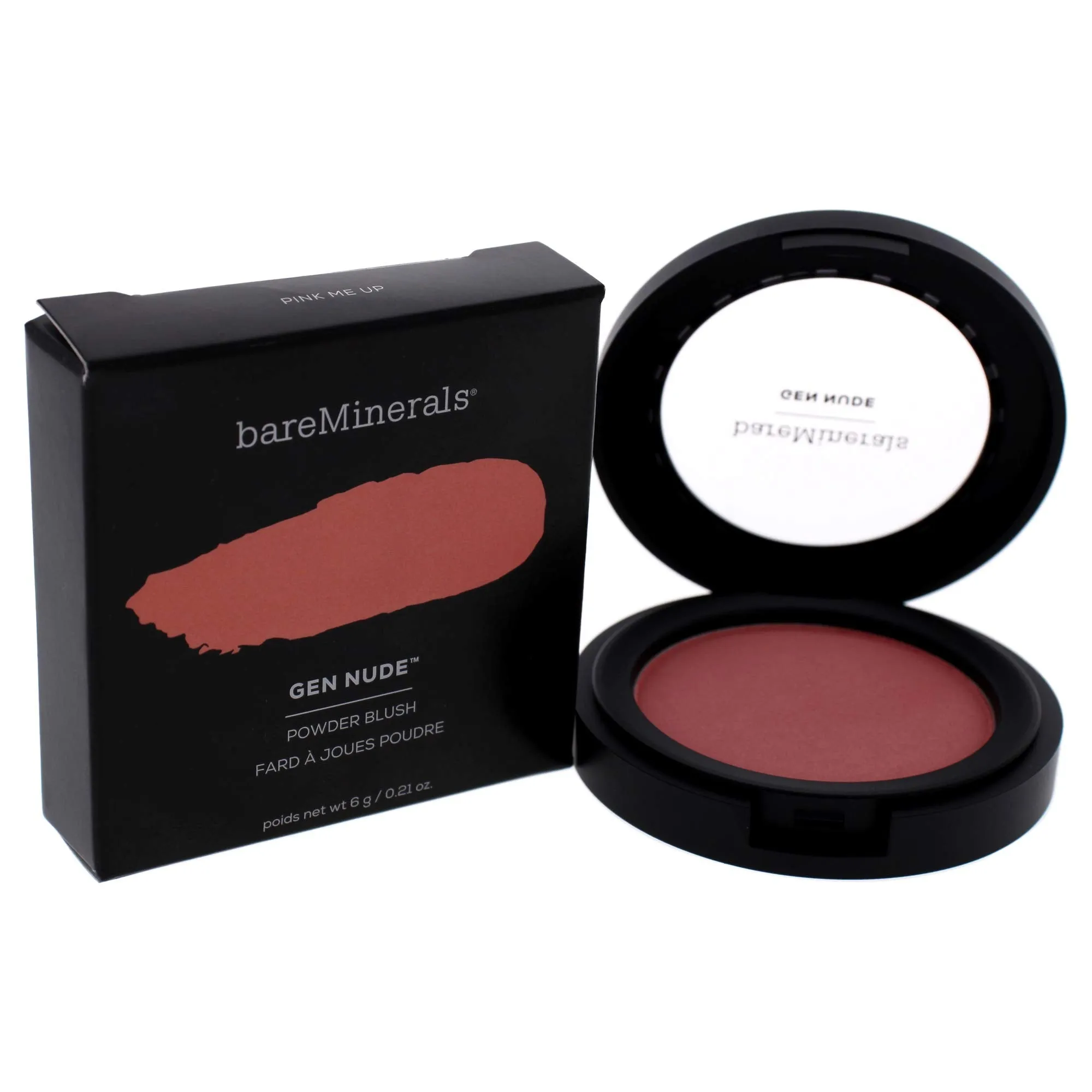 Bare M√≠nerals NUDE POWDER BLUSH - STRIKE A ROSE, pink, 6g