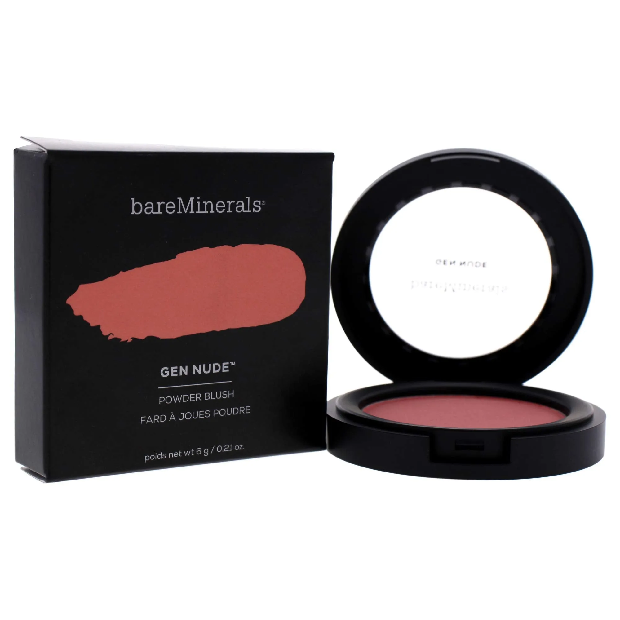 Bare M√≠nerals NUDE POWDER BLUSH - STRIKE A ROSE, pink, 6g