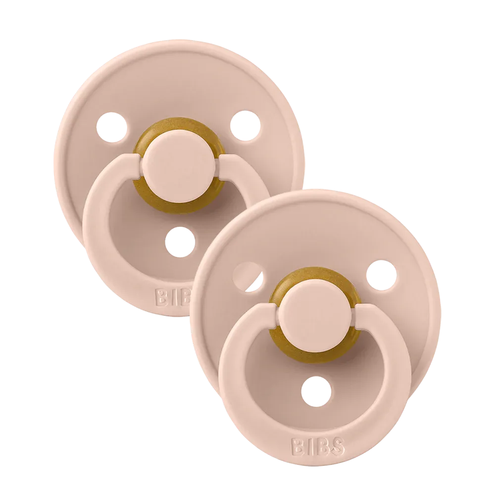 BIBS Pacifier 2 PK Blush