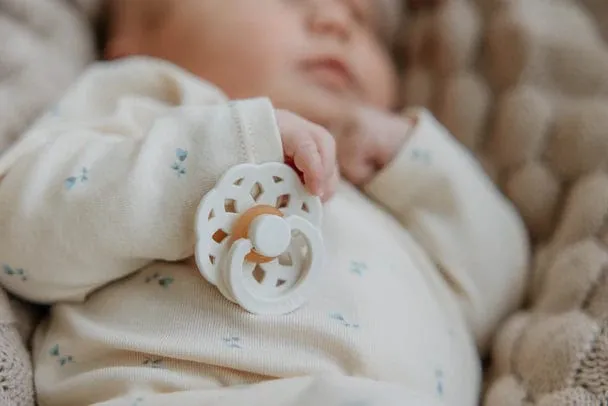 BIBS Pacifier Boheme 2 PK Cloud/Blush