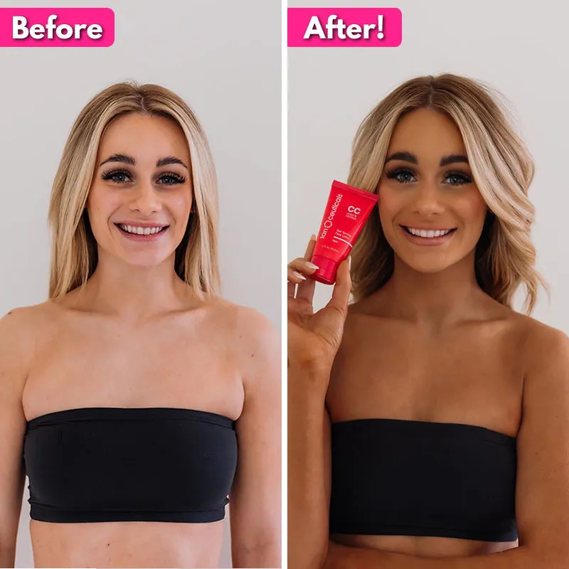Body   Face CC Self Tanning Kit, Dark