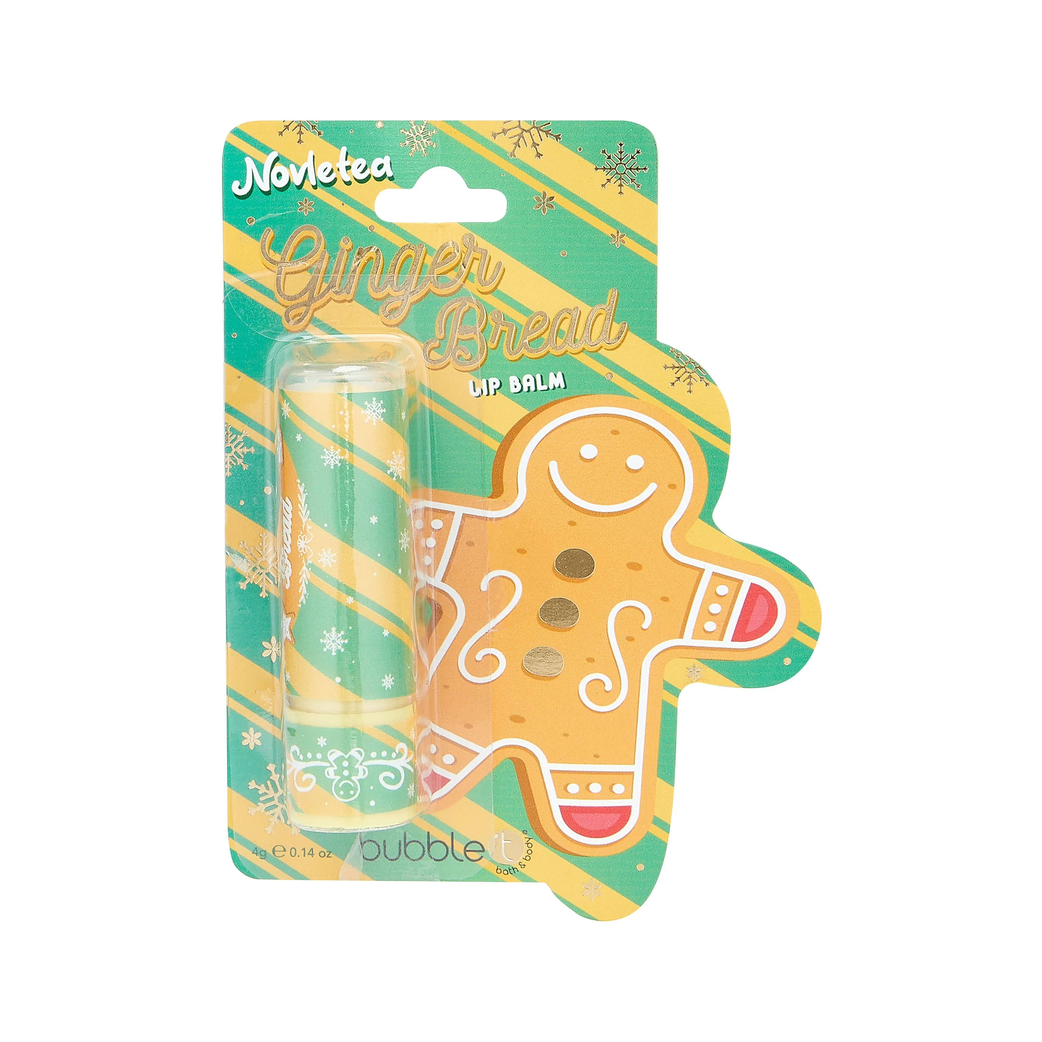 Bubble T Noveltea Gingerbread Lip Balm