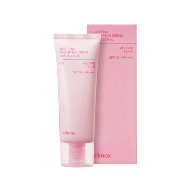 CELIMAX Heart Pink Tone Up Sun Cream SPF 50  PA     40ml
