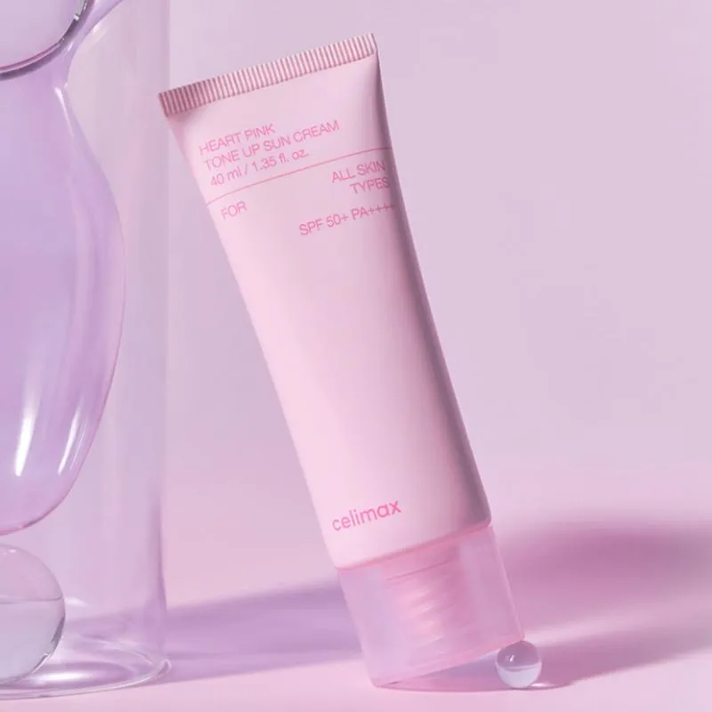 CELIMAX Heart Pink Tone Up Sun Cream SPF 50  PA     40ml