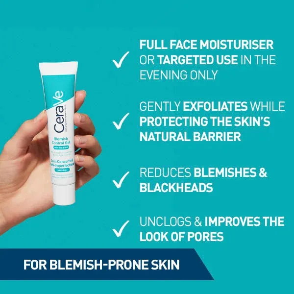 CeraVe Blemish Control Gel With AHA BHA