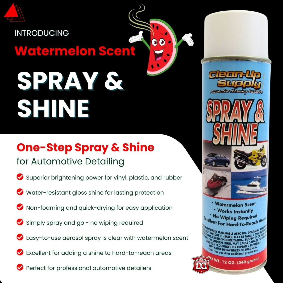 Clean-Up Supply Spray & Shine Detail Spray