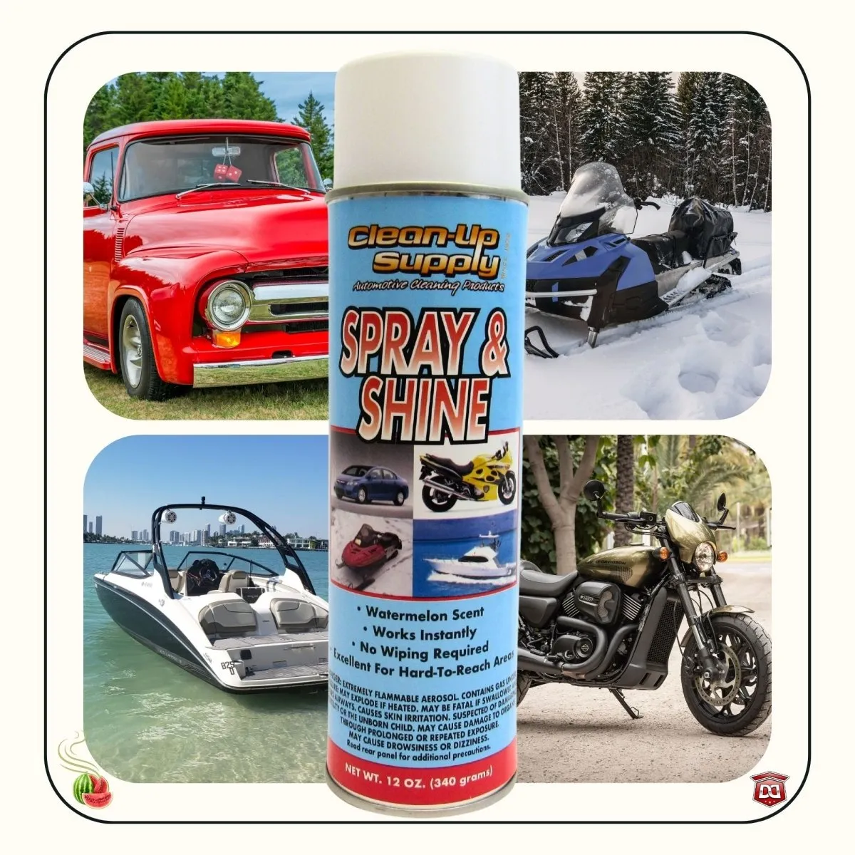 Clean-Up Supply Spray & Shine Detail Spray