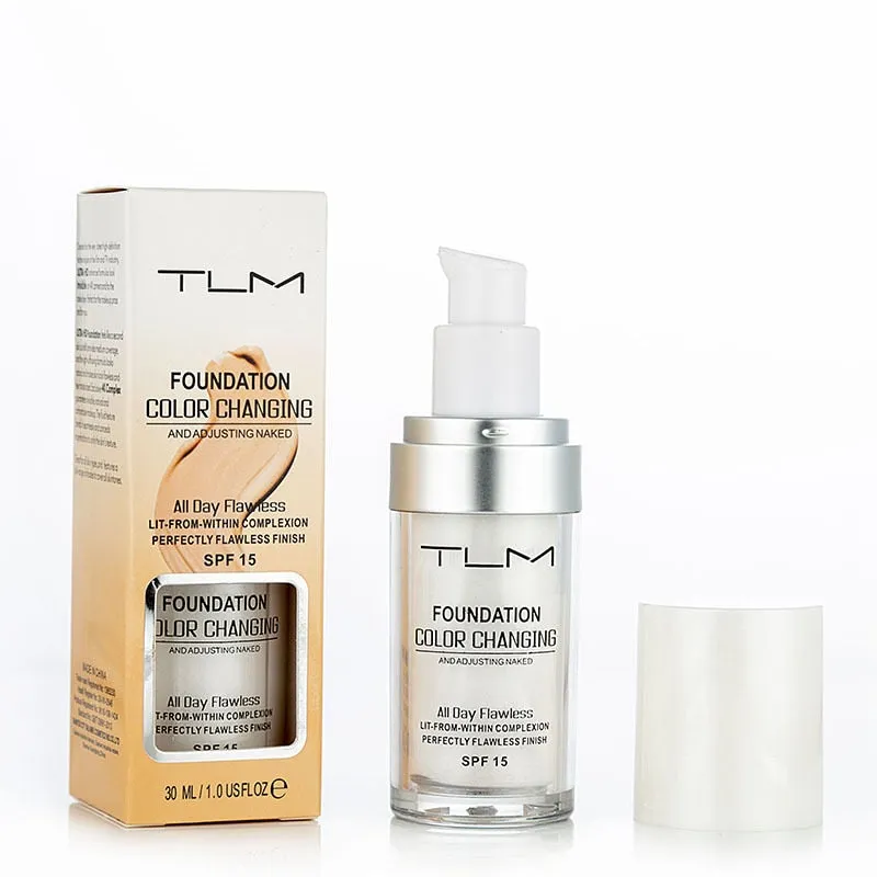 color changing foundation