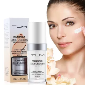 color changing foundation