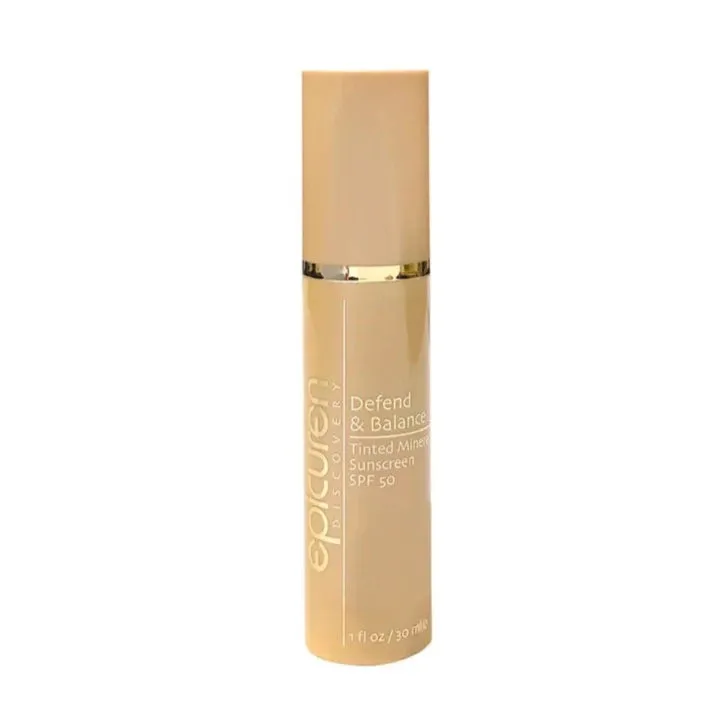 Epicuren Defend & Balance Tinted Mineral Sunscreen SPF 50