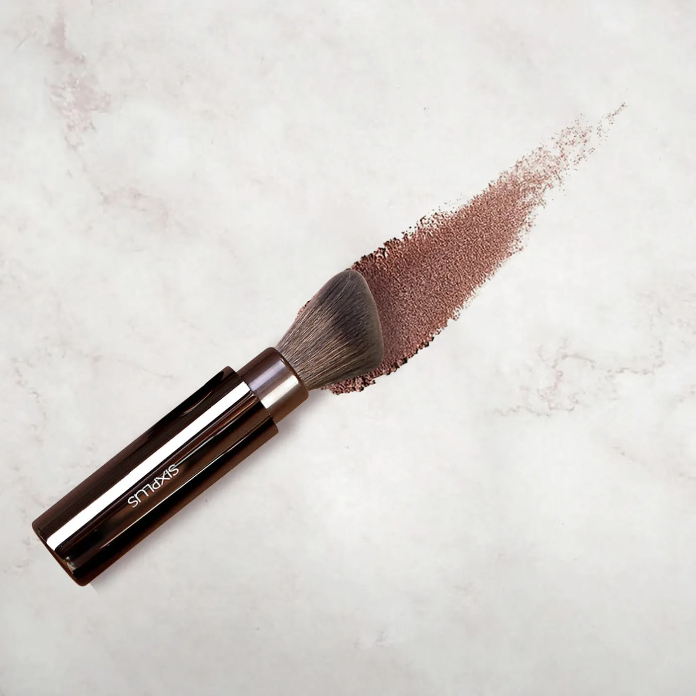 F46 Portable Rotating Blush Brush