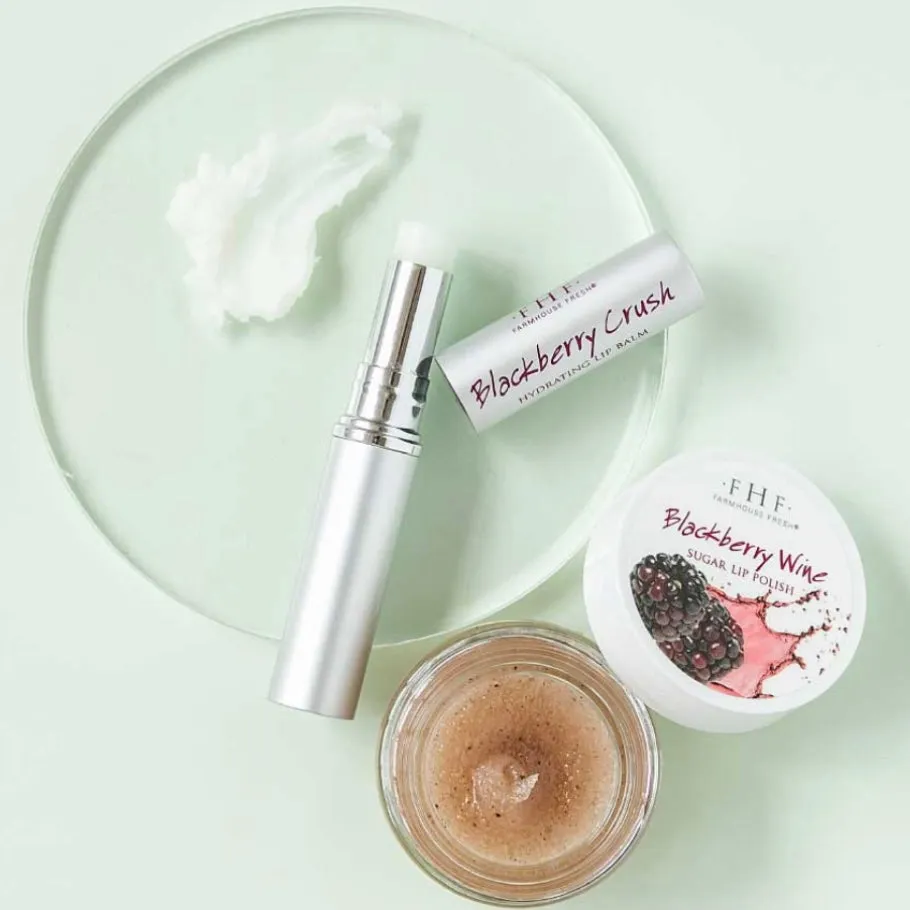 Farmhouse Fresh Blackberry Crush 2-Step Luscious Lip Kit