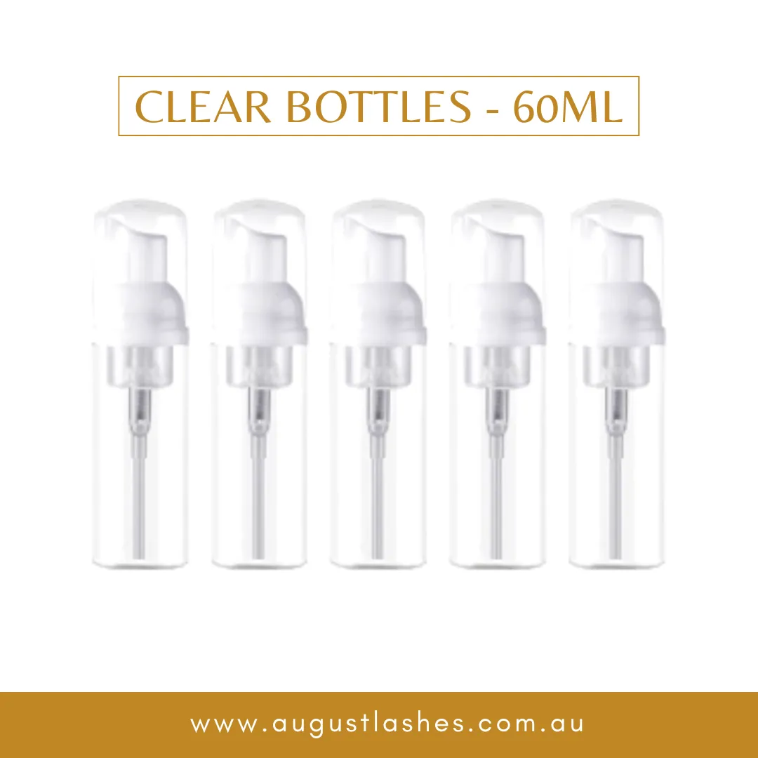 Foaming Bottles (Empty) - 5 x 60mL