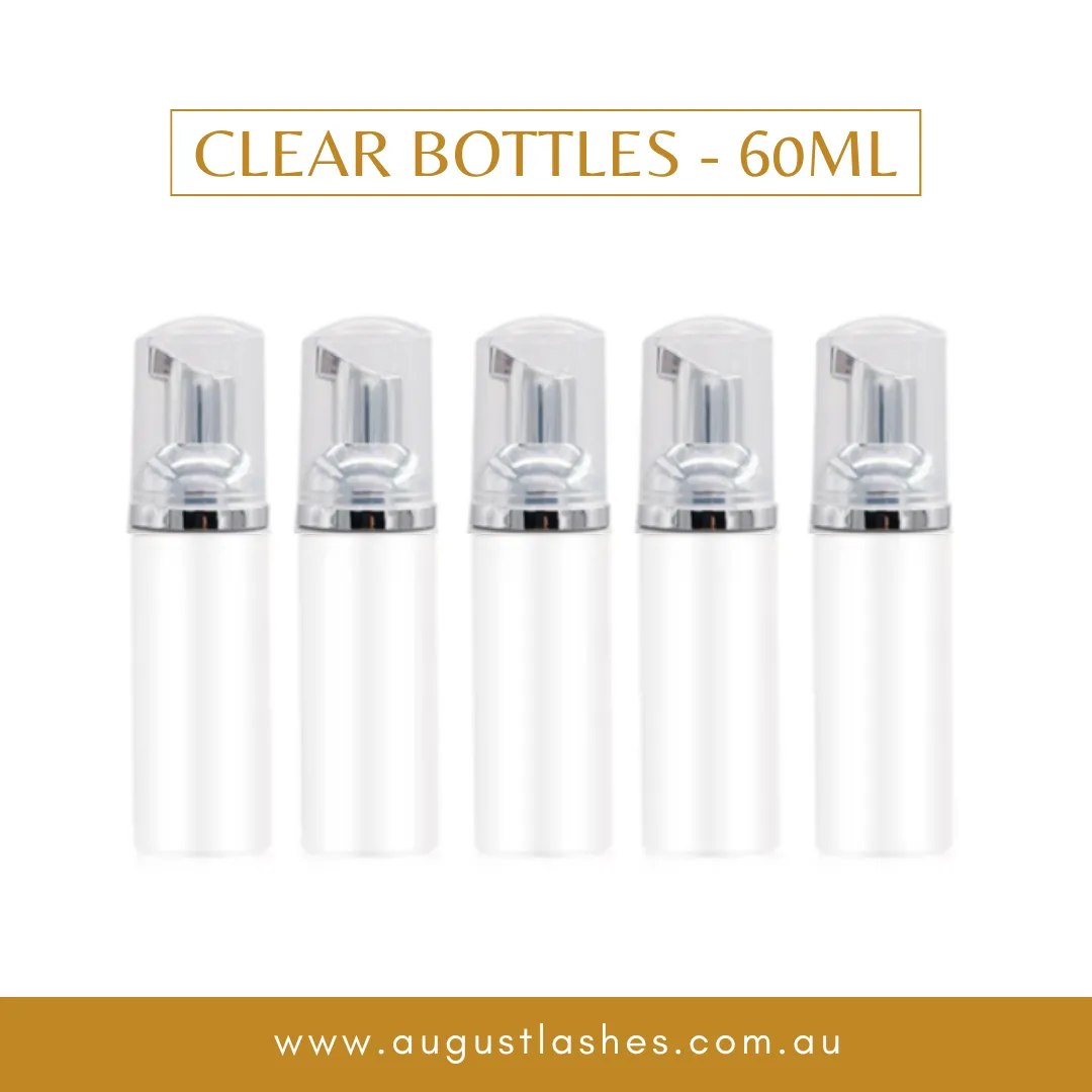 Foaming Bottles (Empty) - 5 x 60mL