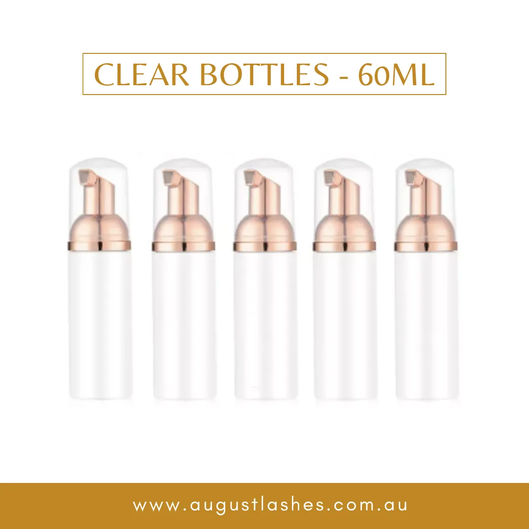 Foaming Bottles (Empty) - 5 x 60mL