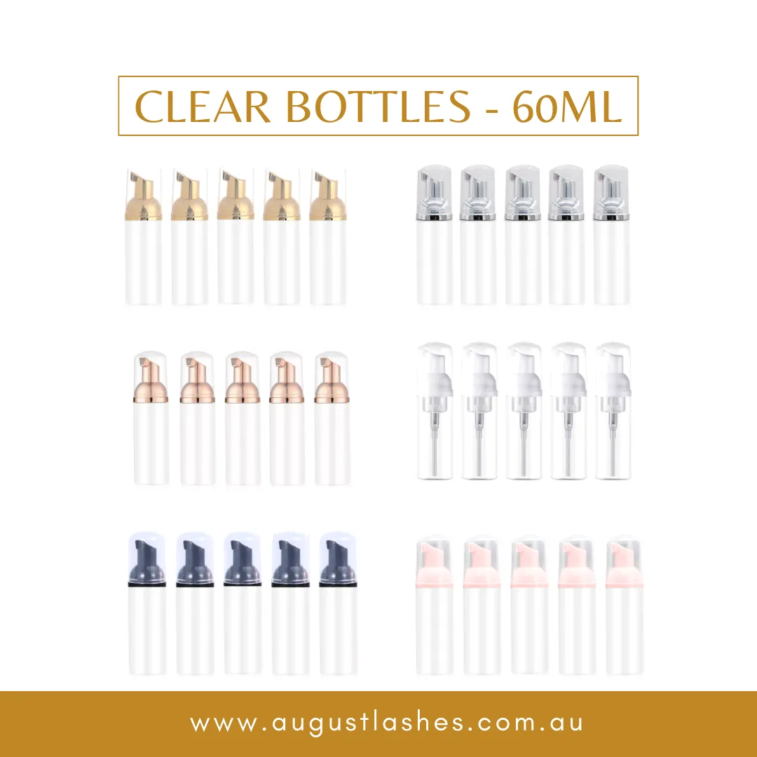 Foaming Bottles (Empty) - 5 x 60mL