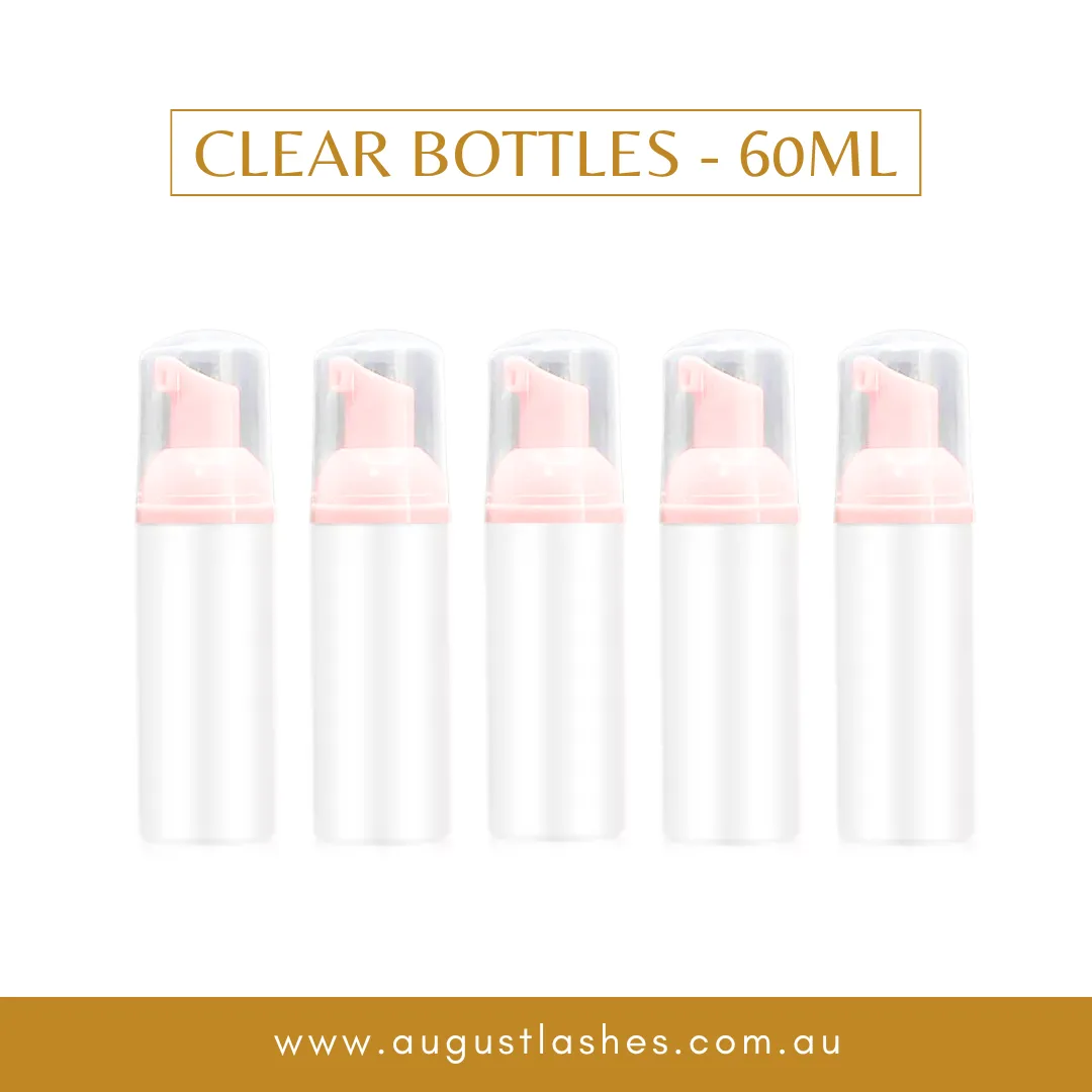 Foaming Bottles (Empty) - 5 x 60mL