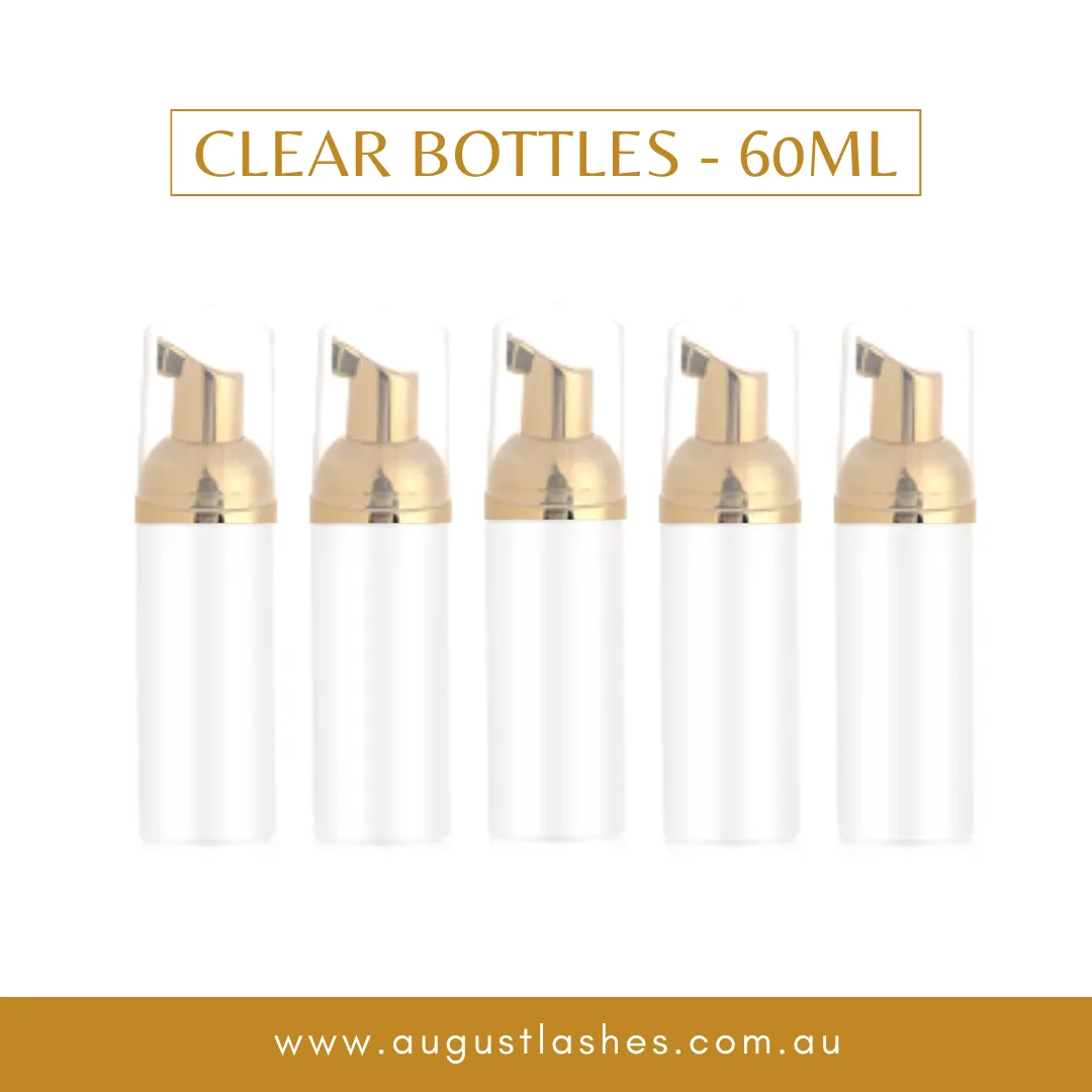 Foaming Bottles (Empty) - 5 x 60mL