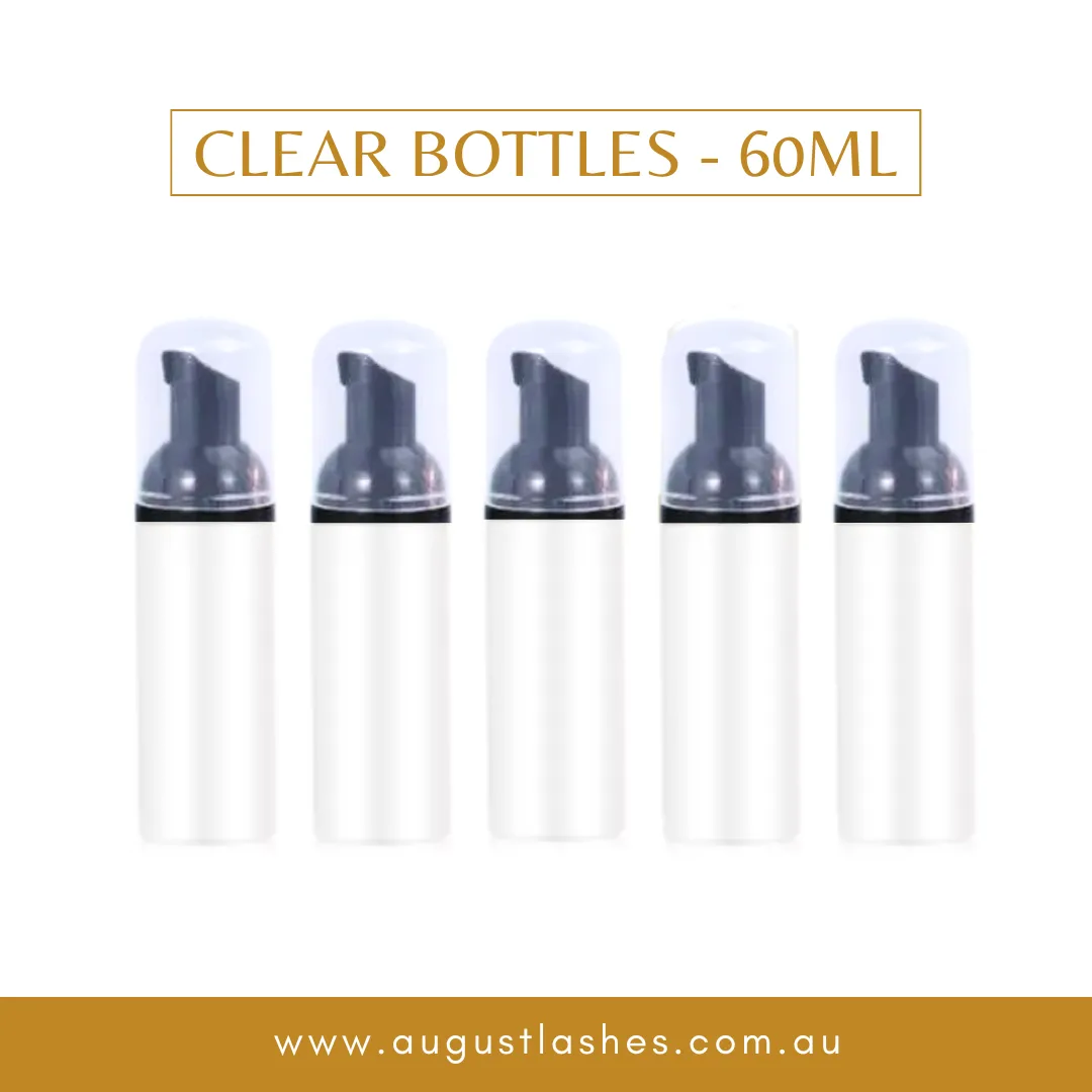 Foaming Bottles (Empty) - 5 x 60mL