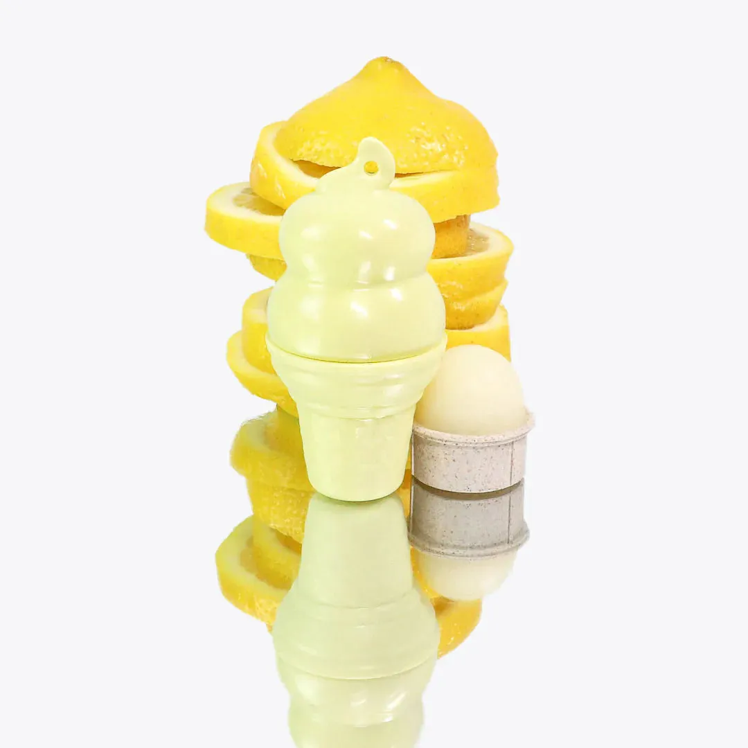 Ice Cream Lip Balm Keychain