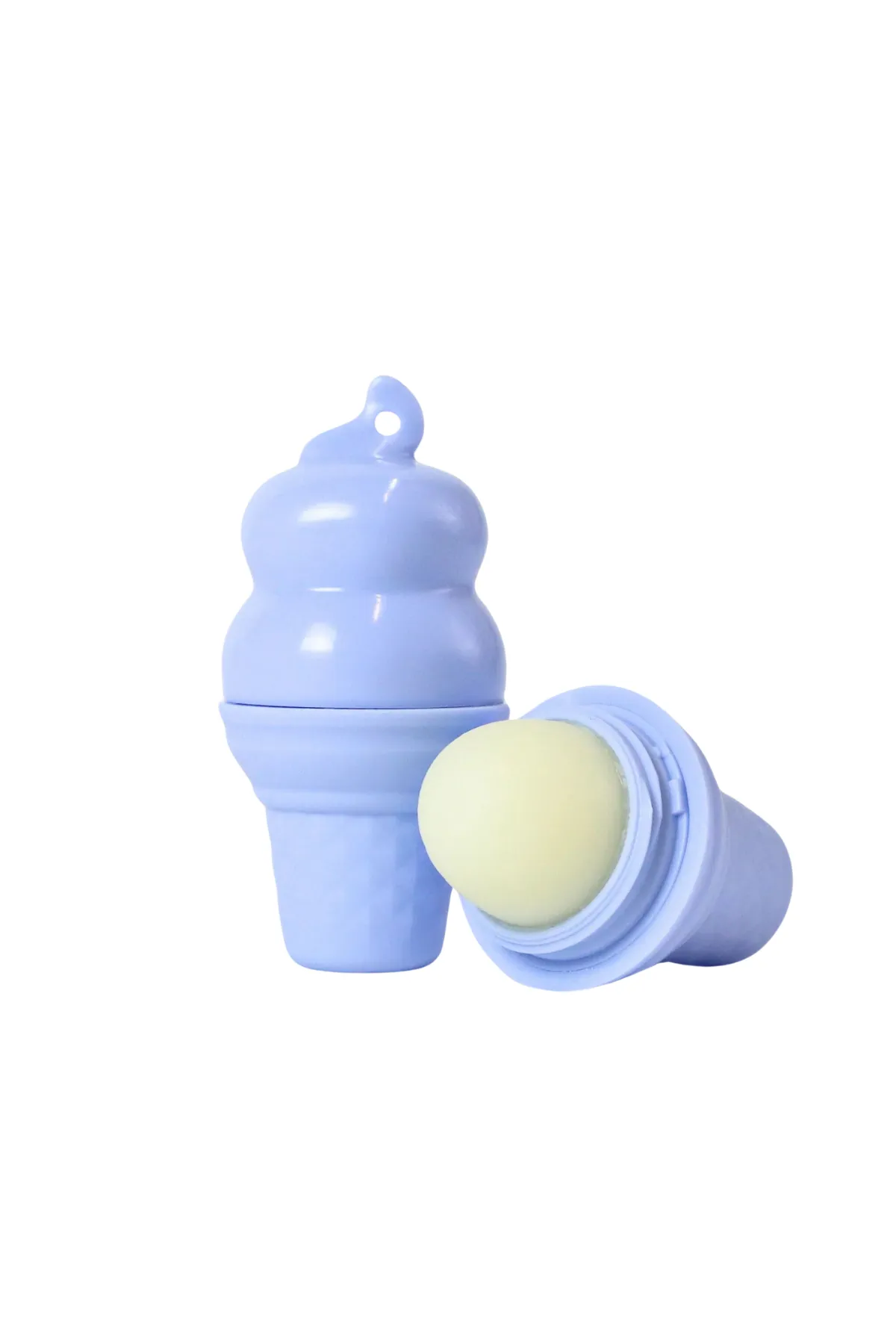 Ice Cream Lip Balm Keychain