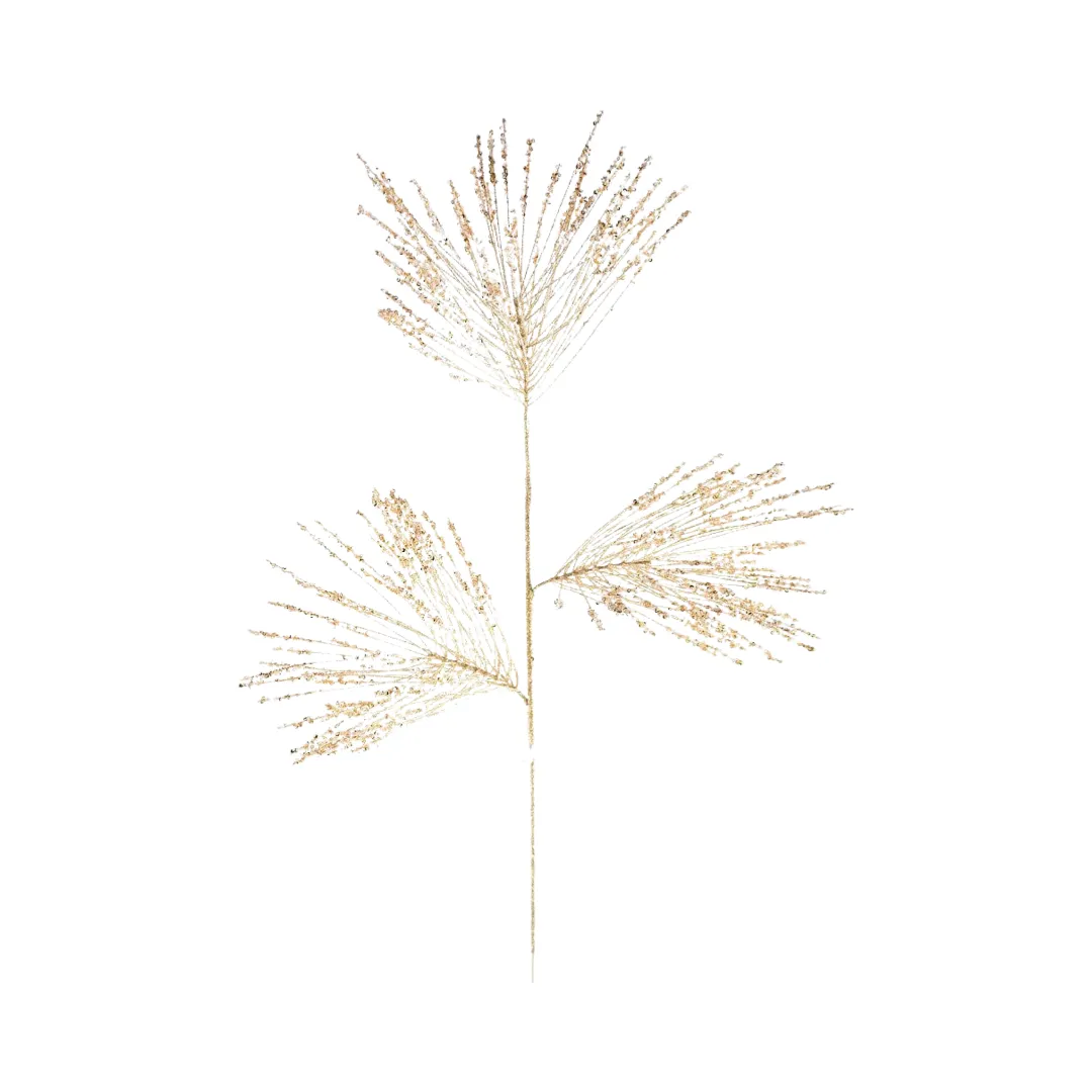 Ivory Iced Long Needle Spray