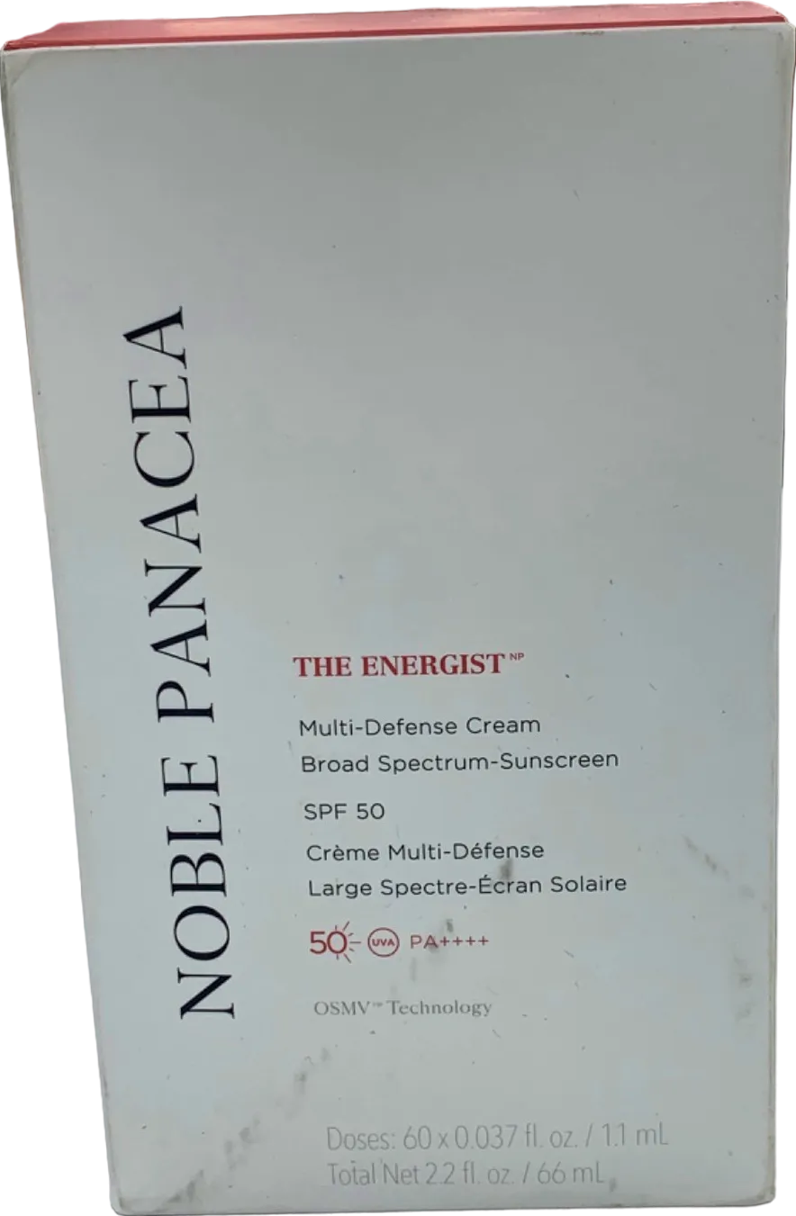 Noble Panacea Multi-Defense Cream Broad Spectrum-Sunscreen SPF 50 66 ml