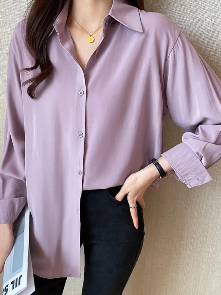 Solid Color Sunscreen Shirt