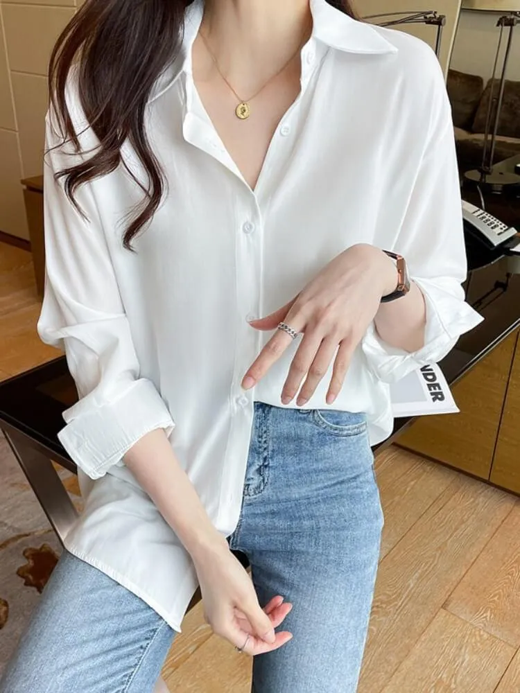 Solid Color Sunscreen Shirt