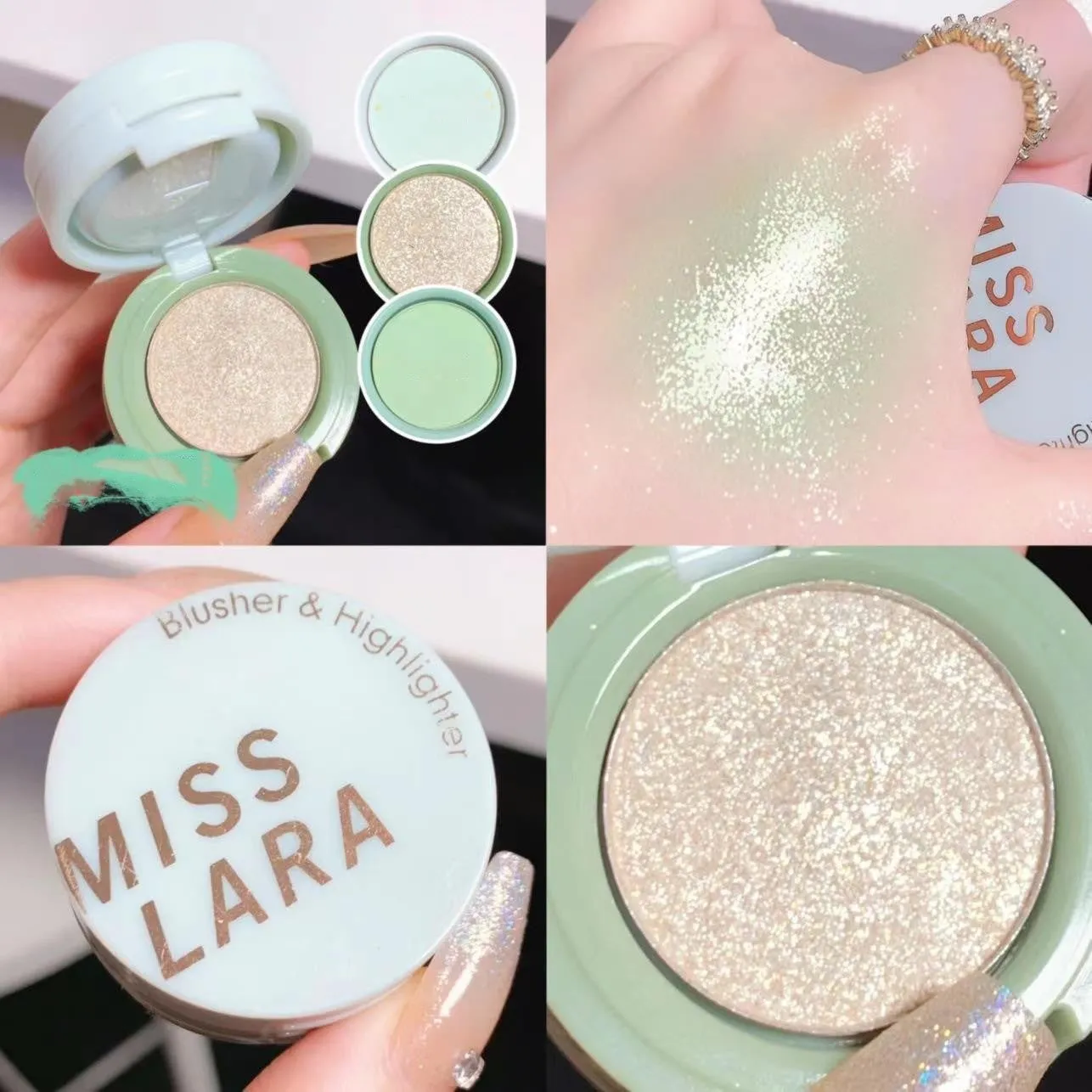 🔥🔥🔥Trio Compact Palette—Buy 3 get 2 free(5pcs)