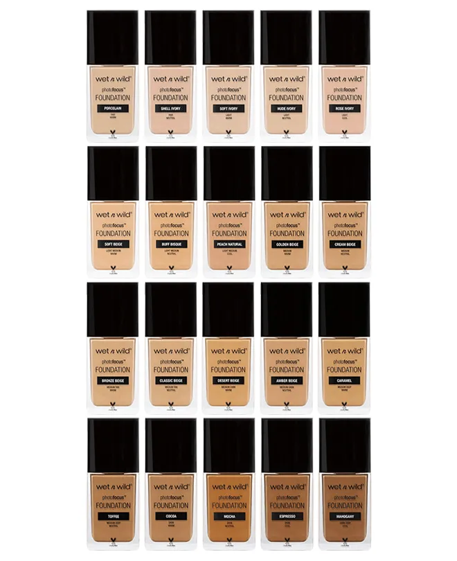 WET N WILD Photo Focus Foundation - Rose Ivory