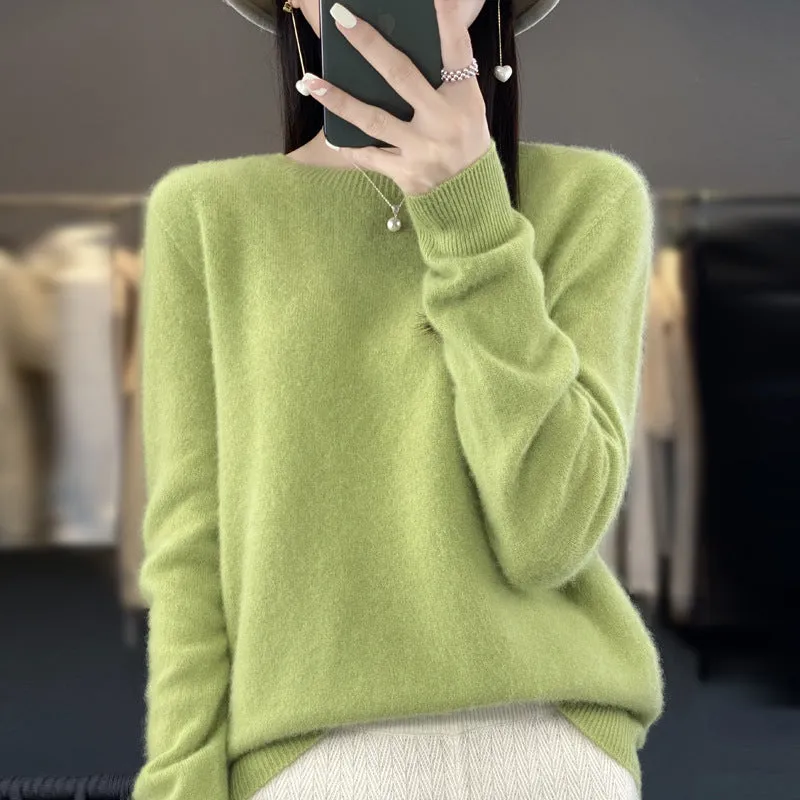 Women's Knitted Loose Cashmere Sweater