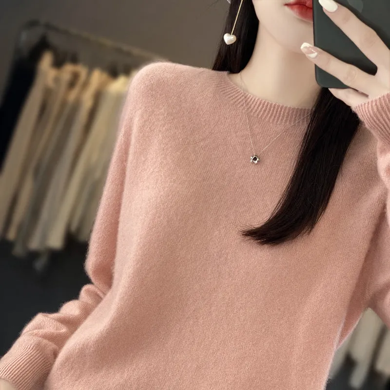 Women's Knitted Loose Cashmere Sweater